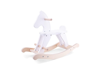 New Classic Toys Houten Hobbelpaard  Wit