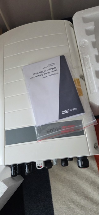 ca.15x Omvormers Solaredge, 8kW, Wit, 2022