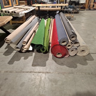 Diverse rollen vinyl / vloerbekleding