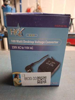 100 Watt Desktop Voltage Converter, HQ, P.SUP.34-HQ