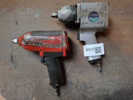 2x Pneumatische slagmoeraanzetter, O.a. Snap-on