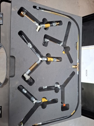 Diesel brandstofdrukmeter Bosch