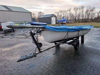 Zeilboot incl. trailer Flying junior