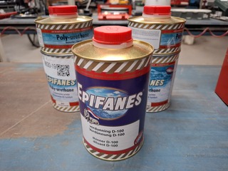 Diverse poly-urethaan jachtlak