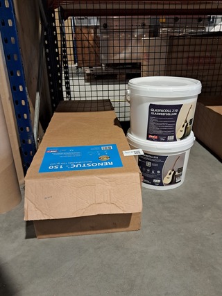 Renovlies 150 gram + lijm 10 liter Divers, Wit