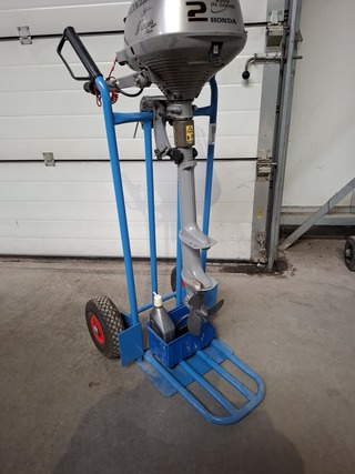 Steekwagen op luchtbanden