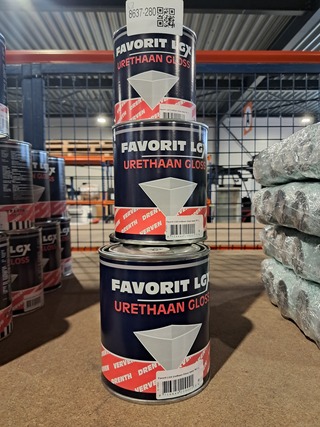 10 x 1 liter Hoogglanslak N0.15,10, Drenth, LGX, Monumentengroen