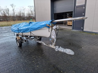 Zeilboot incl. trailer Flying junior