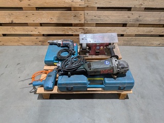 5x Divers elektrisch gereedschap, o.a. Makita, Metabo & Creusen