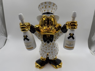 Dagobert Duck beeld Moët & Chandon, Lior24