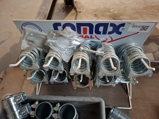 Partij uitlaatklemmen