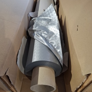 7x Rol PVC traanplaat brandwerend