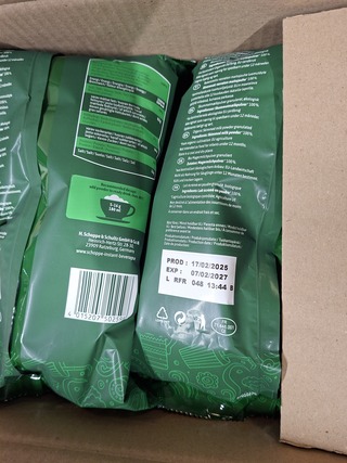 Ca. 74x a 500 gram Melkpoeder t.b.v. koffieautomaat. , Scho, Skimmed m