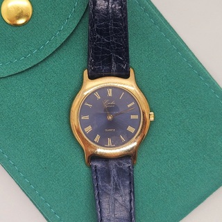 Emka Genève 18kt gold electroplated dameshorloge