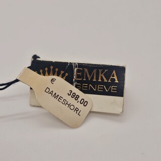 Emka Genève 18kt gold electroplated dameshorloge