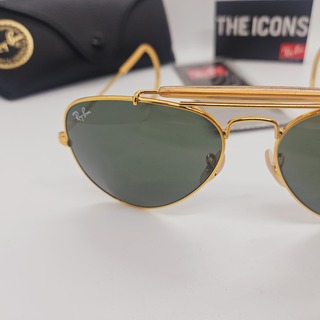 Rayban zonnebril Outdoorsman arista green