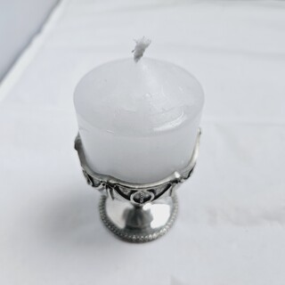 Royal Selangor Pewter kaarsenhouder inc. kaars