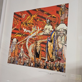 Takashi Murakami Lithograaf ”The 500 Arhats”