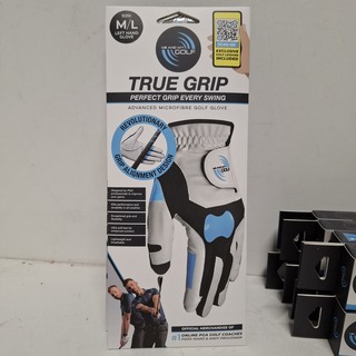 8x Golfhandschoen M/L met 8x stroke trainer