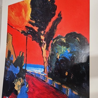 Kunstwerk van kunstenaar Jean Duquoc – ”Terre De Feu”