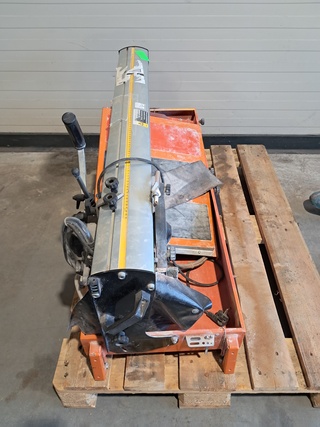 Tegeltafelzaag verstelbaar groot L=950mm/H40mm ~ Battipav, VIP 290, bo