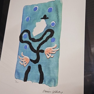 David Hockney Lithograaf ”The Juggler”