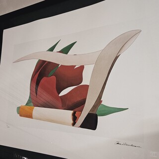 Tom Wesselman Lithograaf ”Smoker IV”