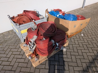 Partij brandslangen