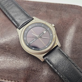 Pontiac Solar titanium herenhorloge