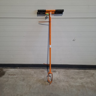 2x Grondboor handbediend Ø70 en 100mm