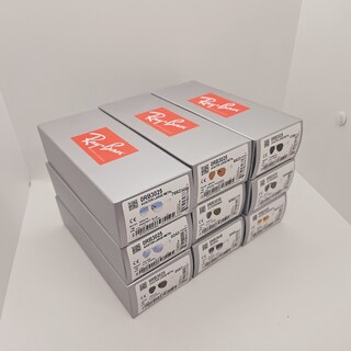 9 x Rayban zonnebrillen – Aviator, Marshal, Outdoorsman etc