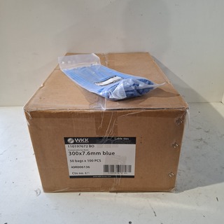 Ca. 4000x Tiewrap, WKK, Blauw