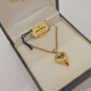 Valentino goldplated pendant collier – Inclusief doos