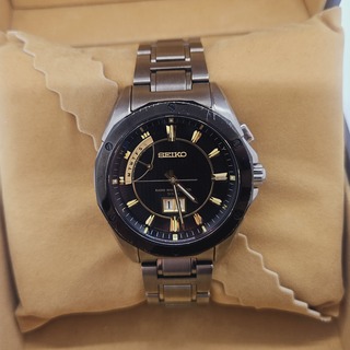 Seiko Brightz Solar radio wave controlled titanium herenhorloge