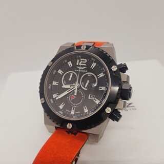 Sandoz 81337-0250 titanium chronograaf herenhorloge