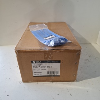 Ca. 4000x Tiewrap, WKK, Blauw