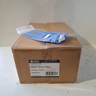 Ca. 4000x Tiewrap, WKK, Blauw