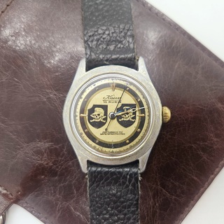 Vintage Kaiser WW2 mechanish oorlogshorloge