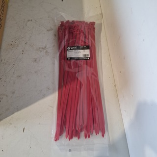 Ca. 4000x Tiewrap, WKK, Rood