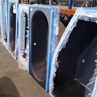 3x Ligbad, Xenz, Madeira, Mat zwart