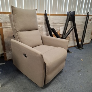 Elektrische fauteuil Grijs