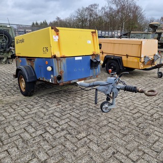 Mobiele compressor, Compair / Gardner Denver, C76 / DLT0704, 2012