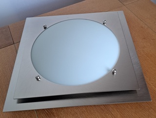 ca.46x Plafonnière, Grijs / Chroom