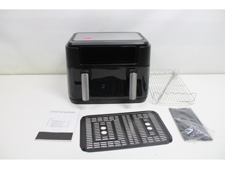 Gastronoma Airfryer  Heteluchtfriteuse 10L  10 programma’s Zwart