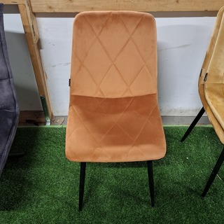 3x  Eetkamerstoel, velvet