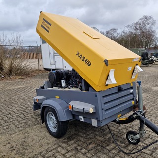 Mobiele compressor, Atlas-Copco, XAS97, 2005