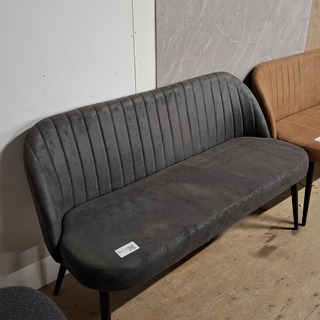 Eetkamerbankje Antraciet