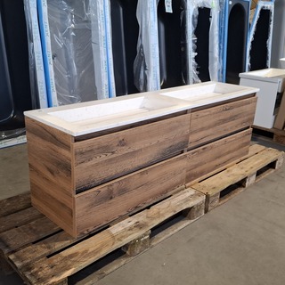 Badmeubel, HR Badmeubelen, Infinity, Raw oak
