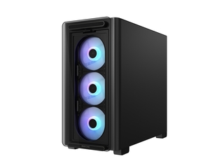 Asus A23 Plus TG ARGB Black micro ATX pc-behuizing Zwart