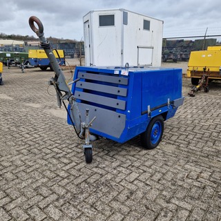 Aggregaat op aanhanger, Atlas-Copco